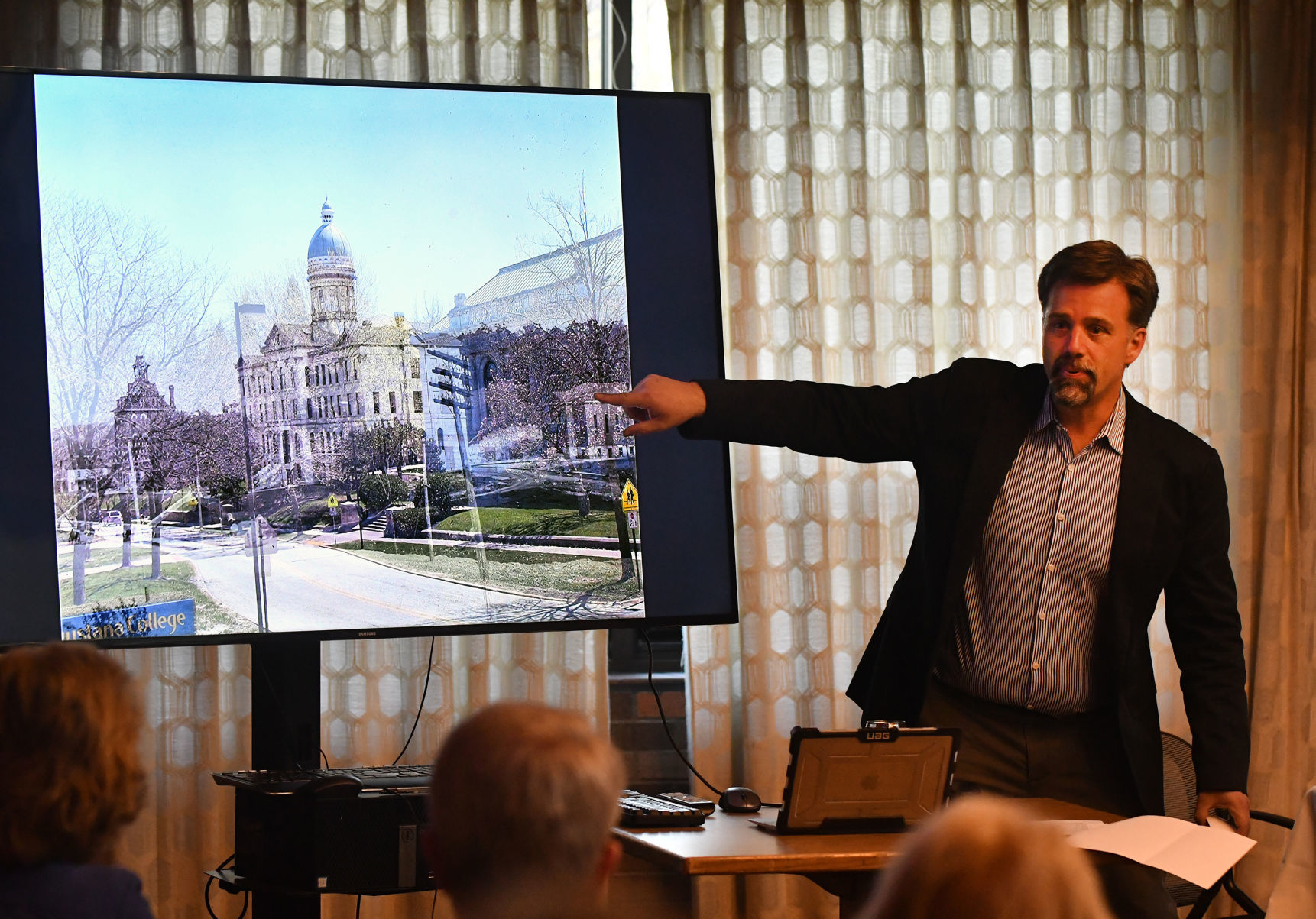 Dr. Matt Fockler, assistant professor of geography